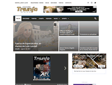 Tablet Screenshot of editorialtriunfo.com